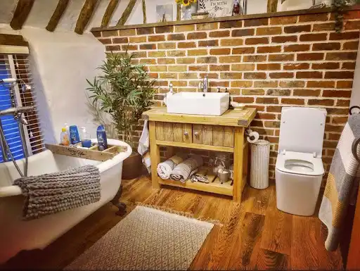 After bathroom installation